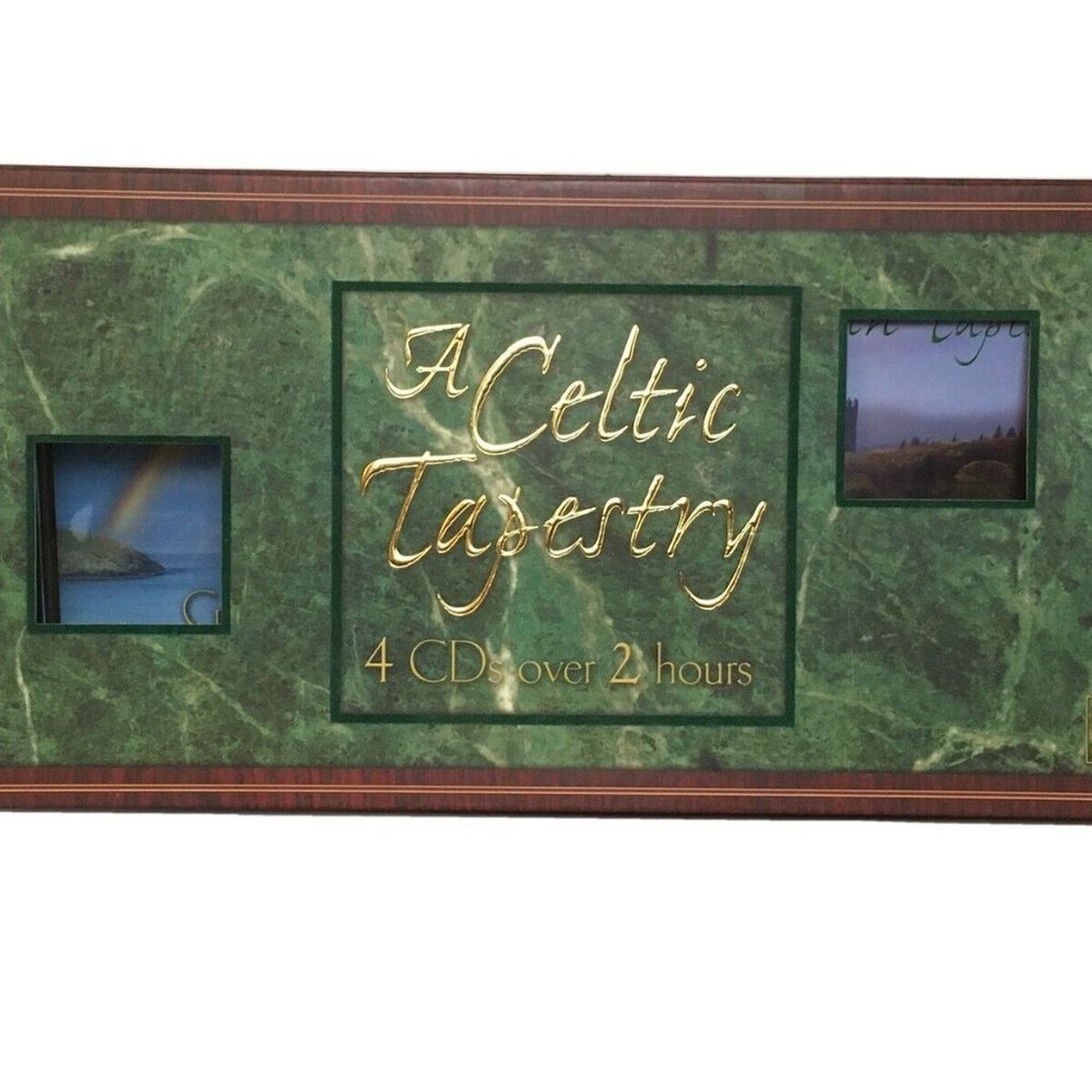 NIB Relax Celtic Tapestry Music 4 Cd's - R. Digest